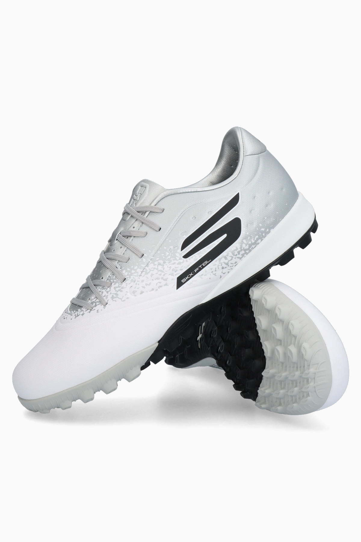 Turfy Skechers Razor 1.5 Gold TF - Srebrny