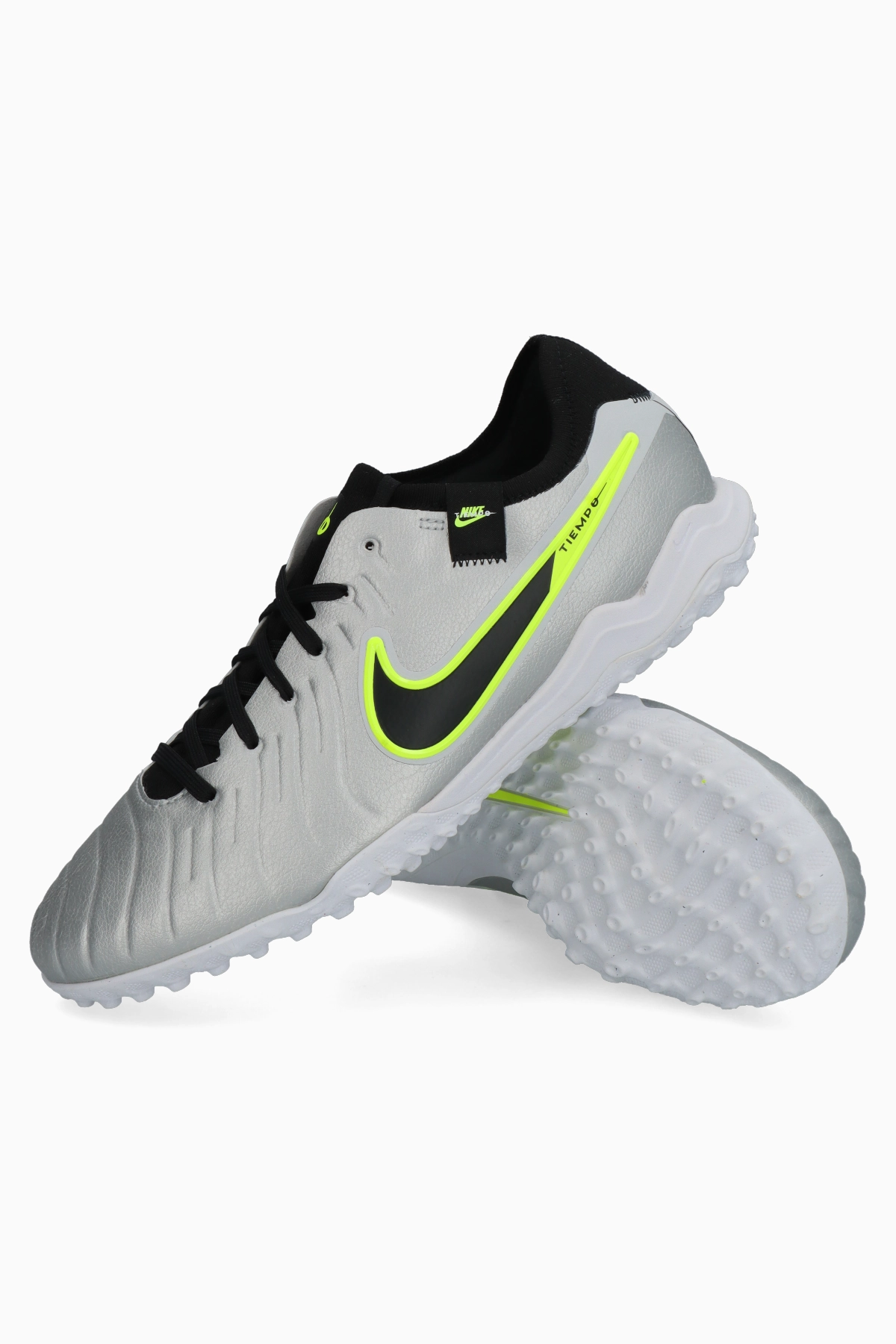Turfy Nike Tiempo Legend 10 Pro TF - Srebrny