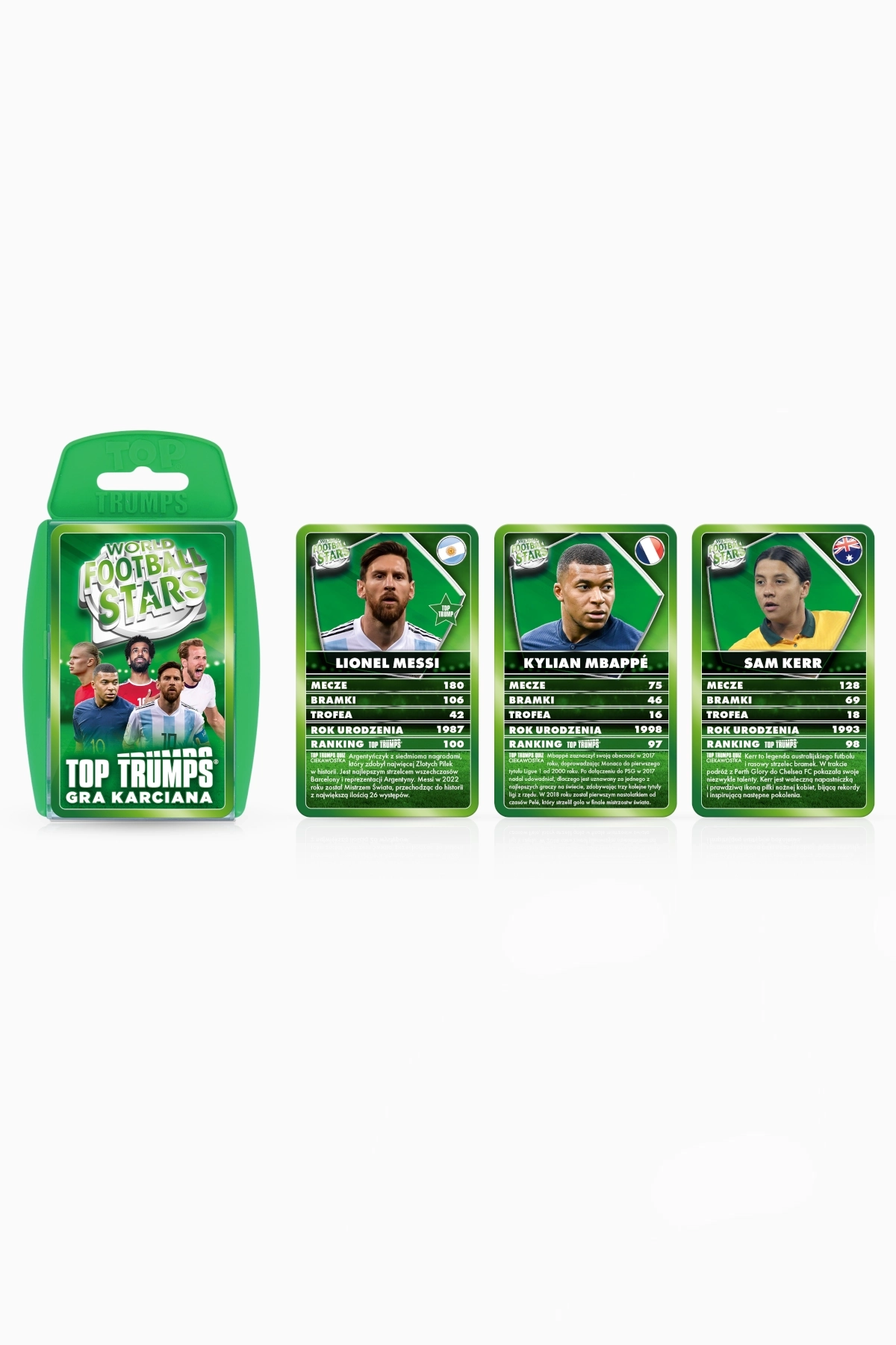 Gra Winning Moves Top Trumps World Football Stars