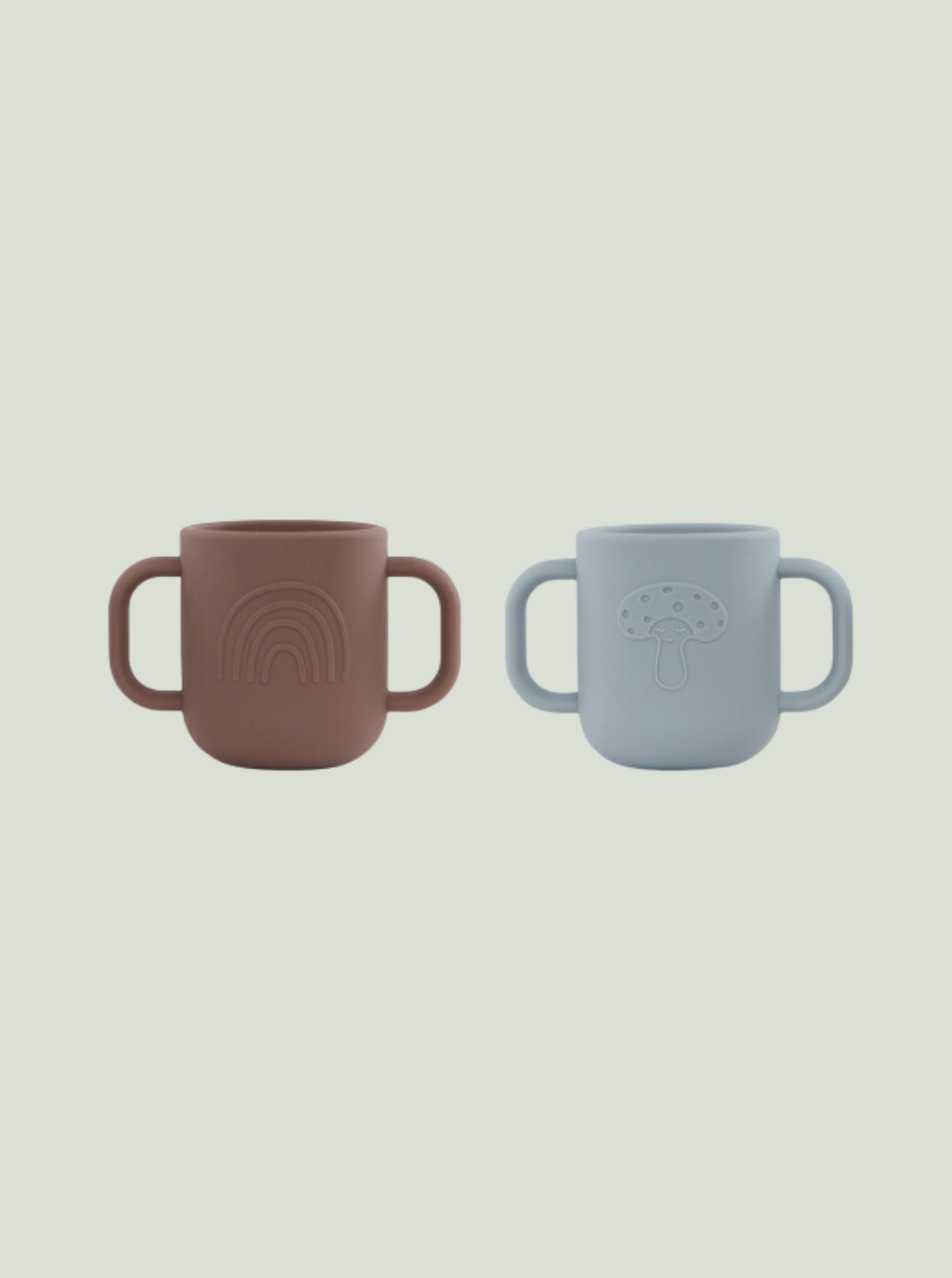 Kubek Kappu Cup Dusty Blue / Choko OYOY - zestaw 2 sztuk
