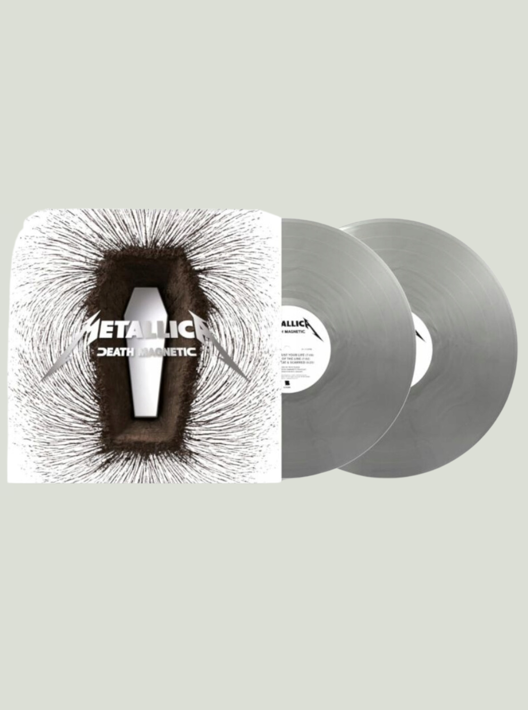 Płyta winylowa Metallica - Death Magnetic (Limited Edition) (Magnetic Silver Vinyl)