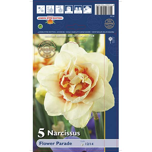 5 kus, Narcis Flower Parade - : Monžstvo balíkov: 5 kus