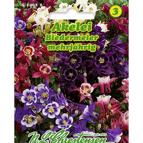 1 ob, Orlíčky trpasličí Biedermeier, směs - : Monžstvo balíkov: 1 ob