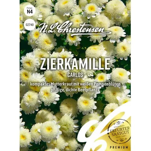 1 szt, Zierkamille Carlos - Samen: Ilość w opakowaniu: 1 Stück