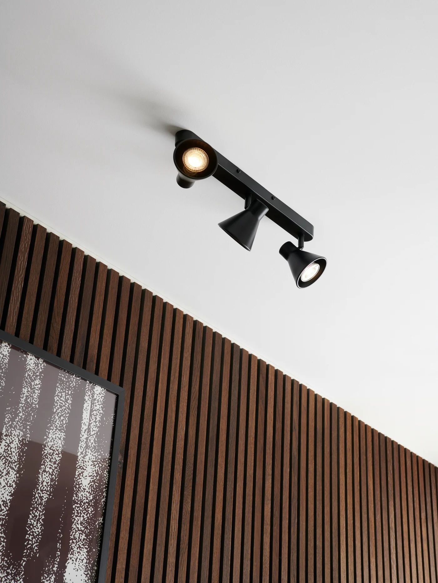 Nordlux Eik lampa podsufitowa 3x35W czarna 45780103