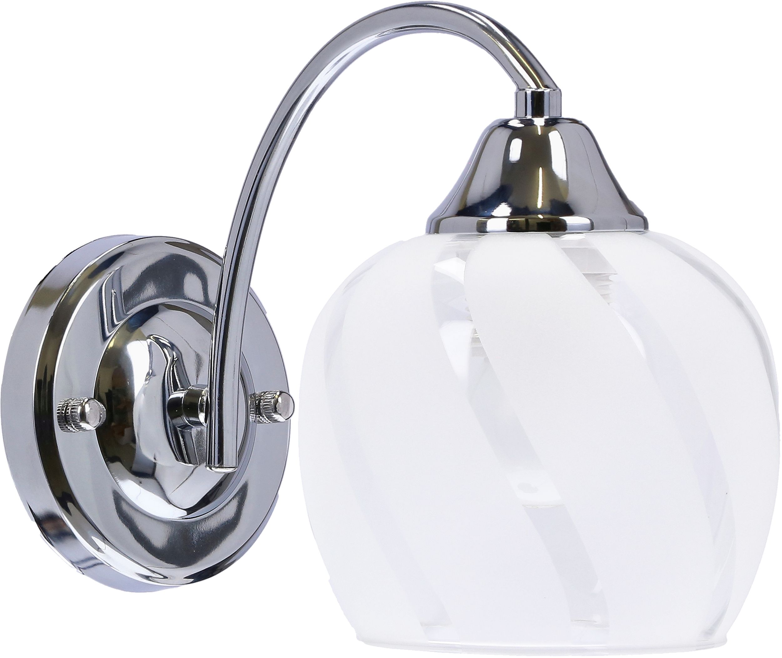Candellux Prego kinkiet 1x40W chrom/przezroczysty 21-09449 - Wysyłka w 24h