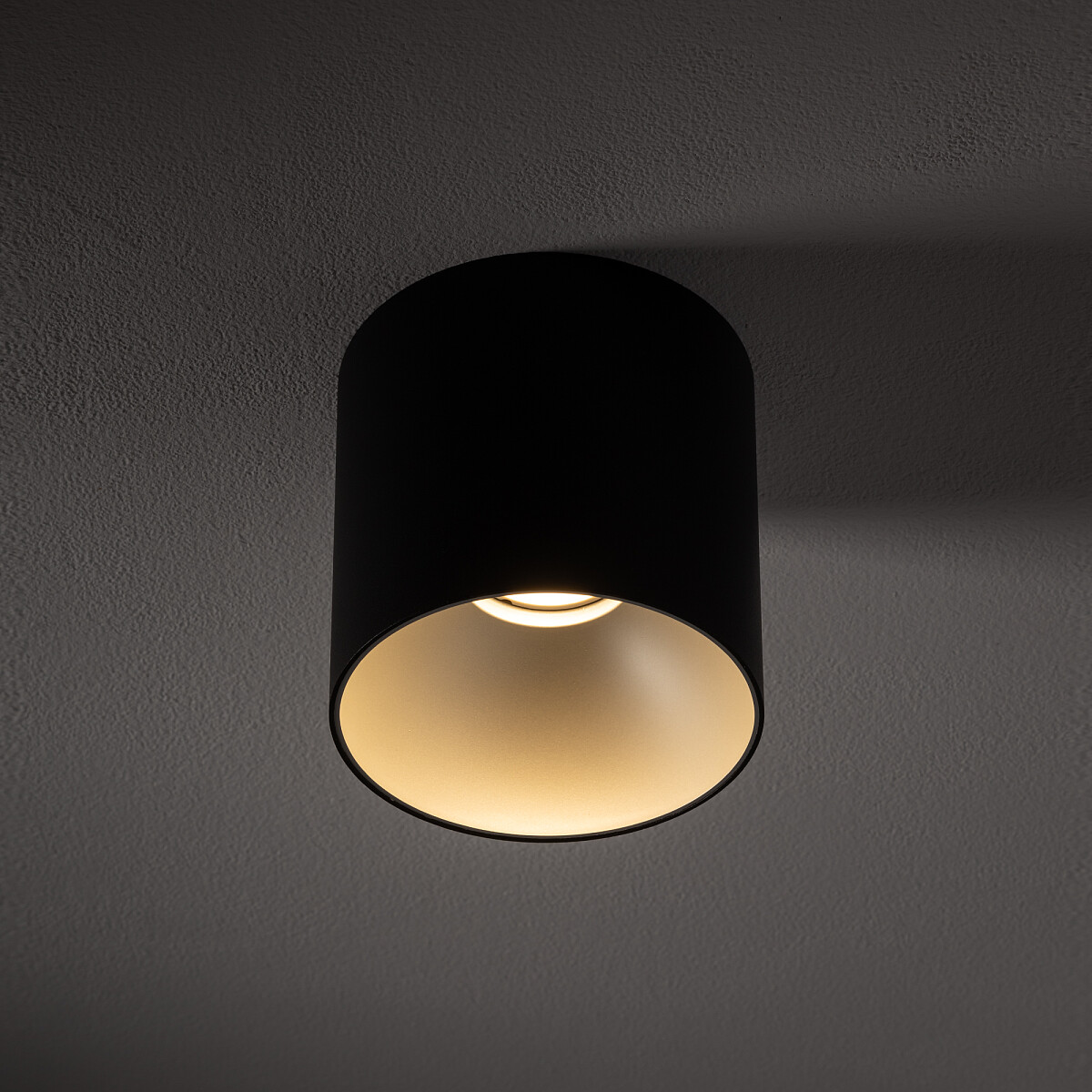 Nowodvorski Lighting Point Tone lampa podsufitowa 1x10 W czarna-srebrna 8223