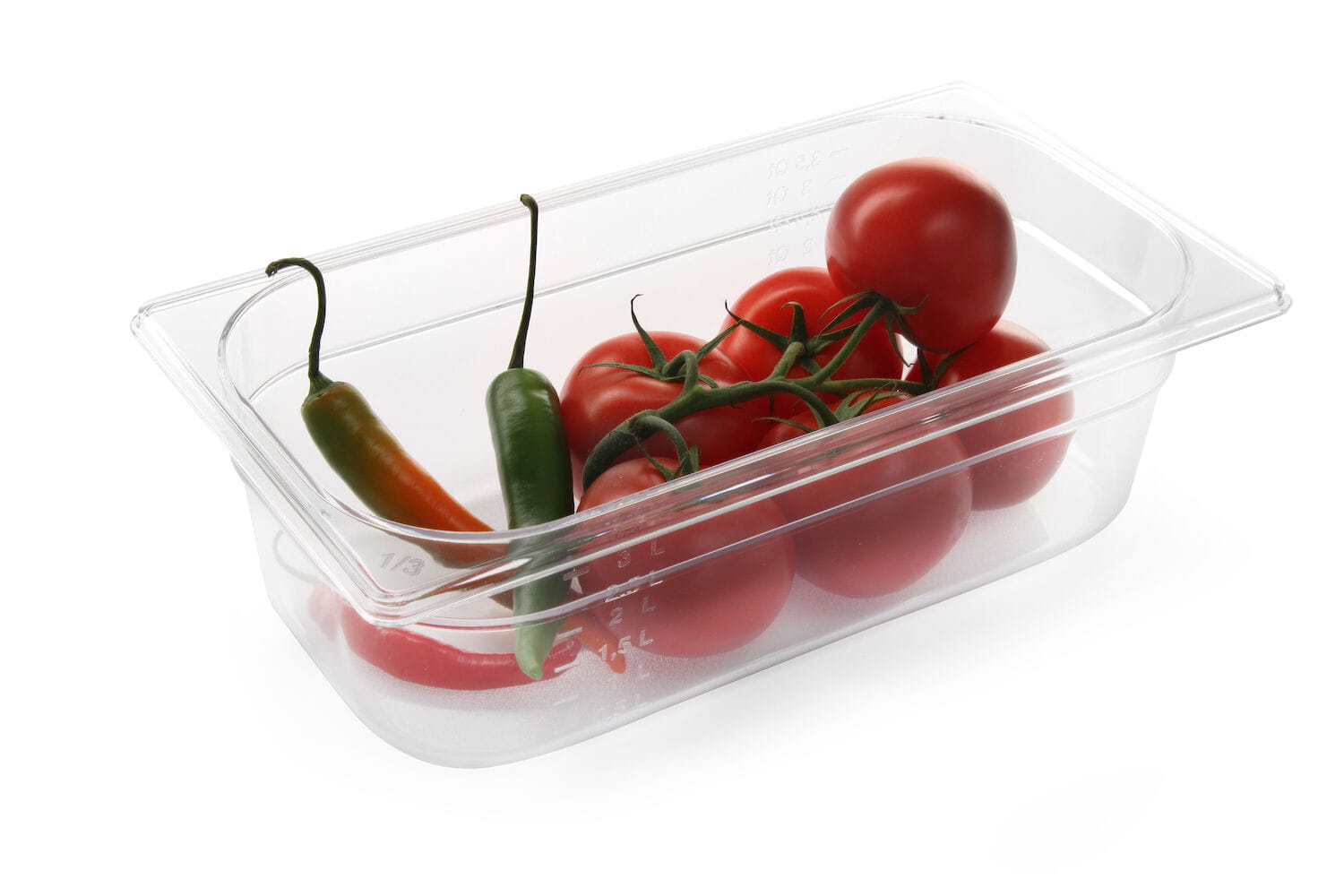 Pojemnik gastronomiczny z poliwęglanu Hendi GN 1/3, 65mm | 861530