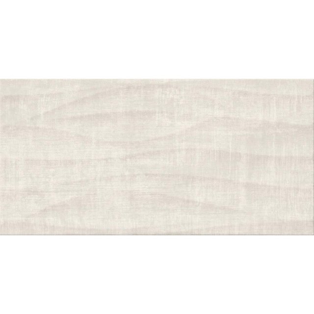 Płytka ścienna SHINY TEXTILE light grey structure satin 8mm 29,8x59,8