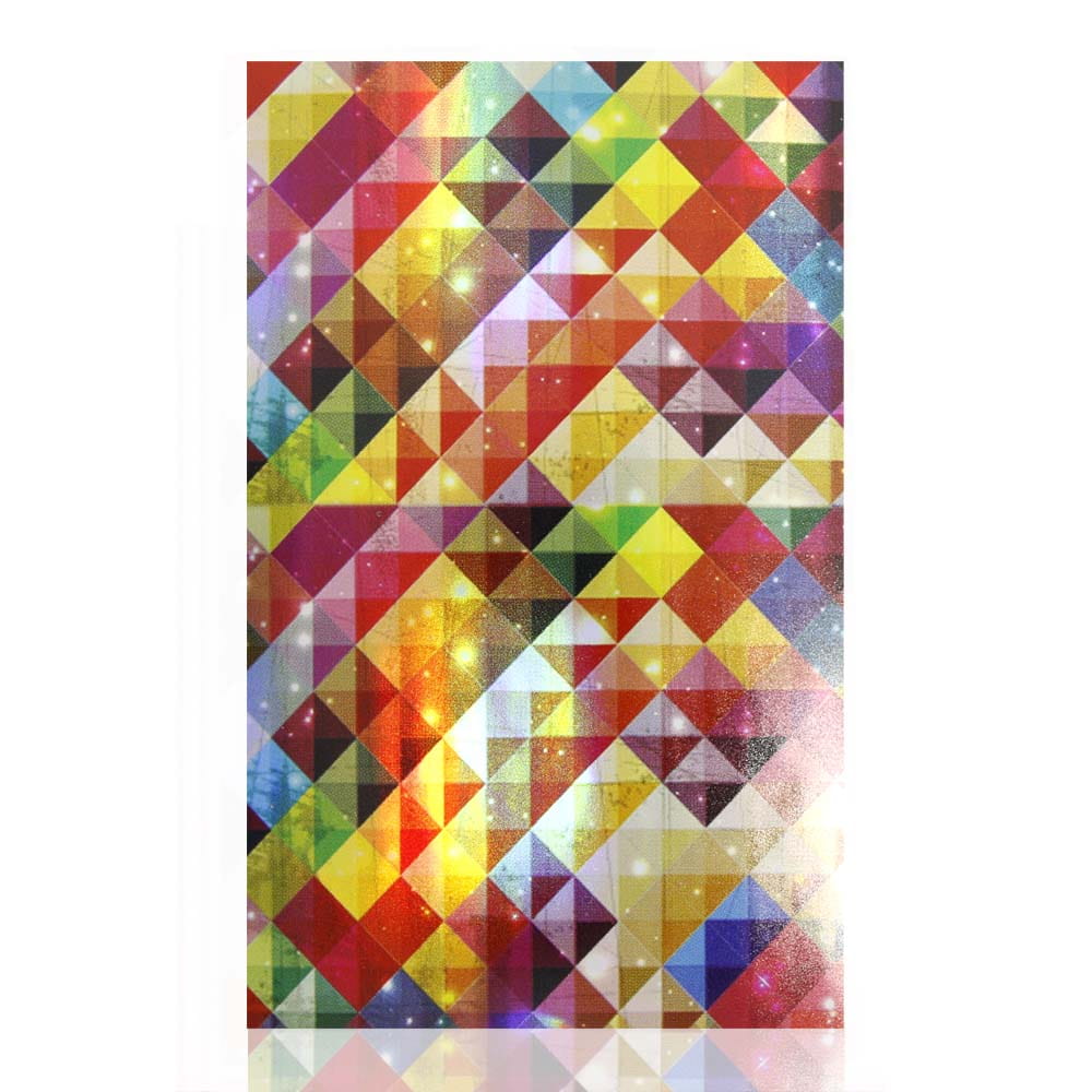 Naklejka do paznokci Laser effect samoprzylepna arkusz 8 cm x 5 cm Nr 222