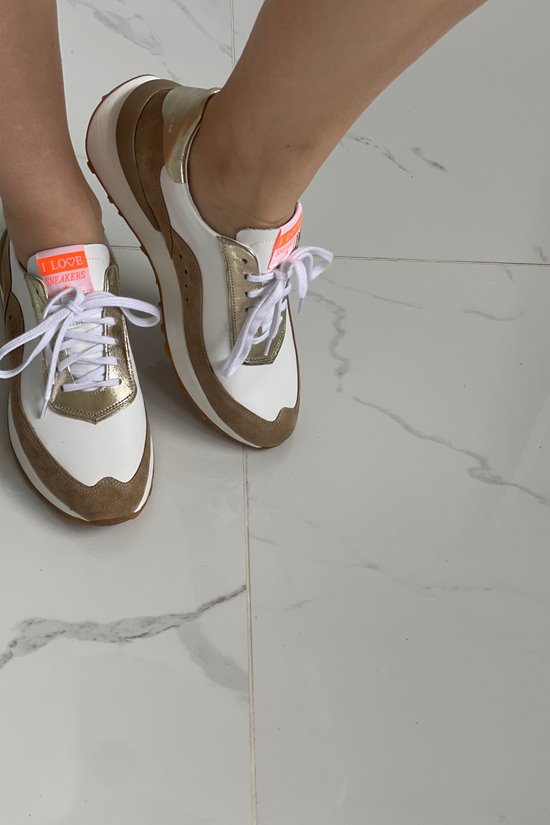 Sneakers 32/2 Biały / złoty