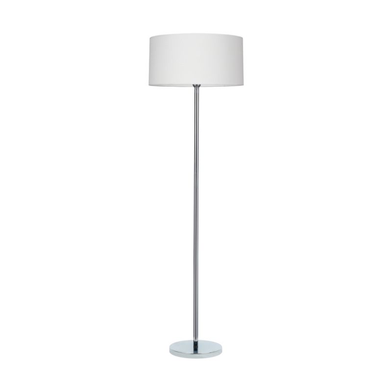 Lampa Podłogowa SPOT Light 1xE27 Max.60W Połączenie Chromu z Tkaniną z Wzorem w Krokodyla, Polski Producent 1 szt.