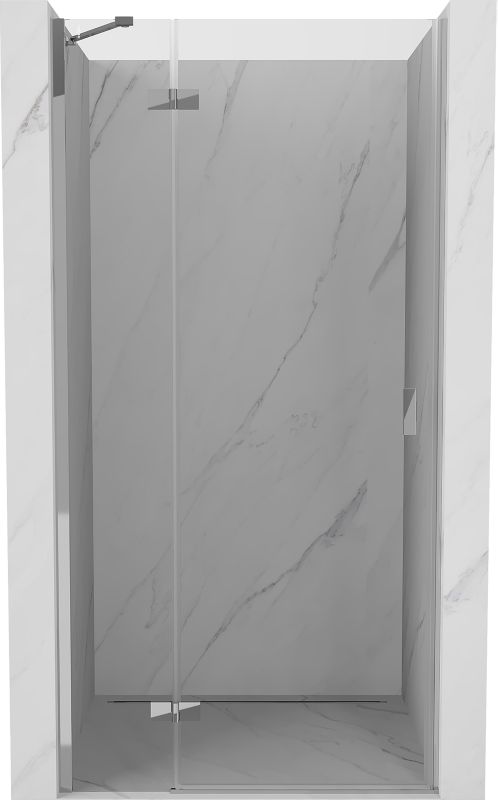 Drzwi prysznicowe uchylne Mexen Mist-H chrom transparent 95 cm 1 szt
