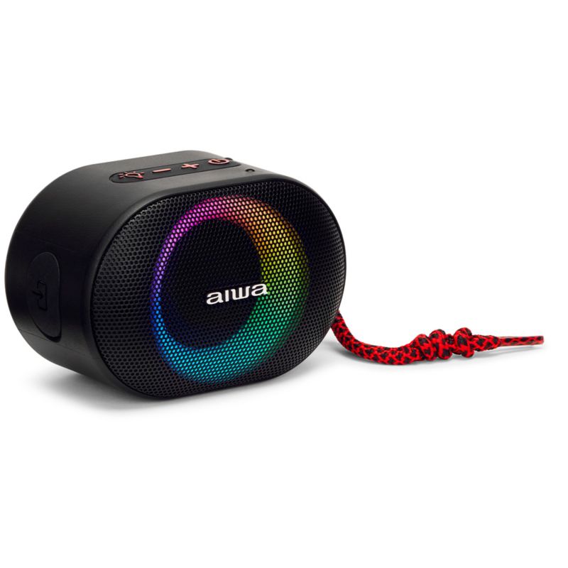 Głośnik BT AIWA BST-330RD IPX6 RGB Czerwony 1szt.