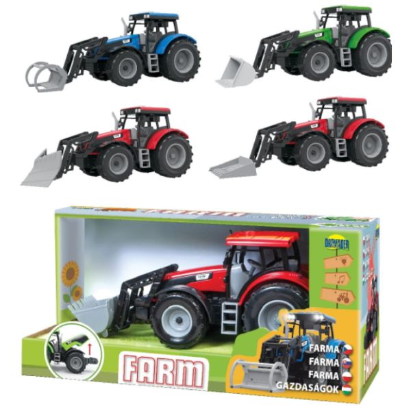 TRAKTOR Z DŹWIĘKAMI W PUDEŁKU