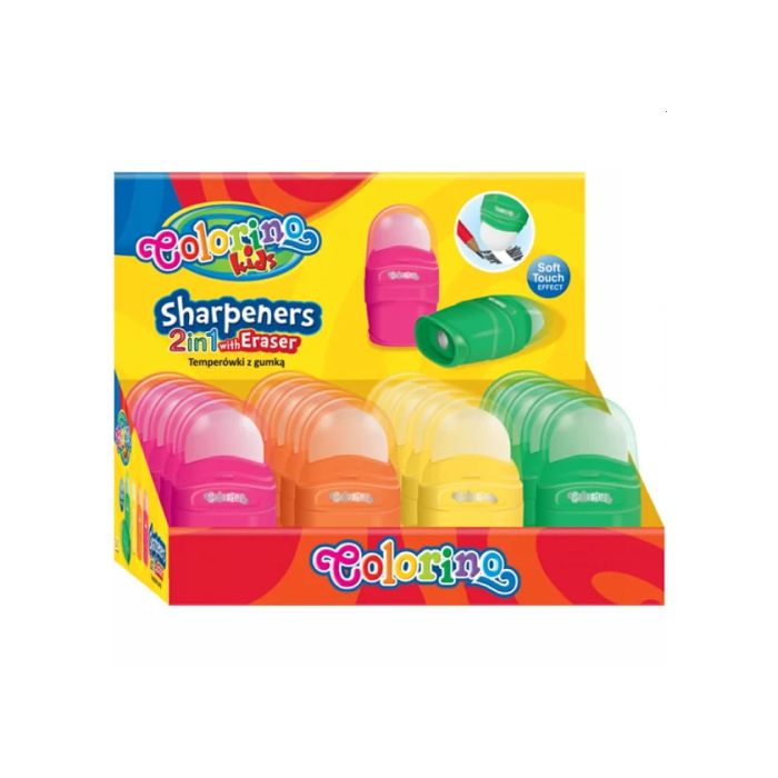 Temeprówka z gumka 2 w 1 Colorino Kids