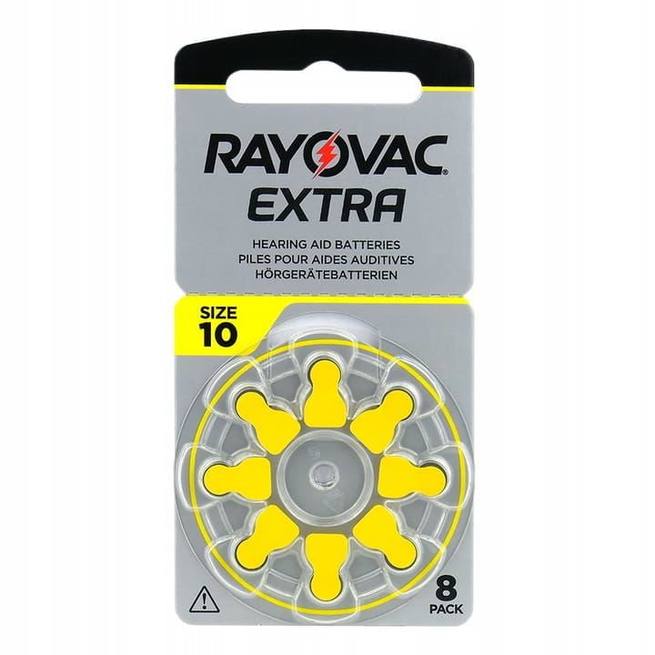 RAYOVAC Bateria Aparat Słuch 10 op-8 - Henryx24