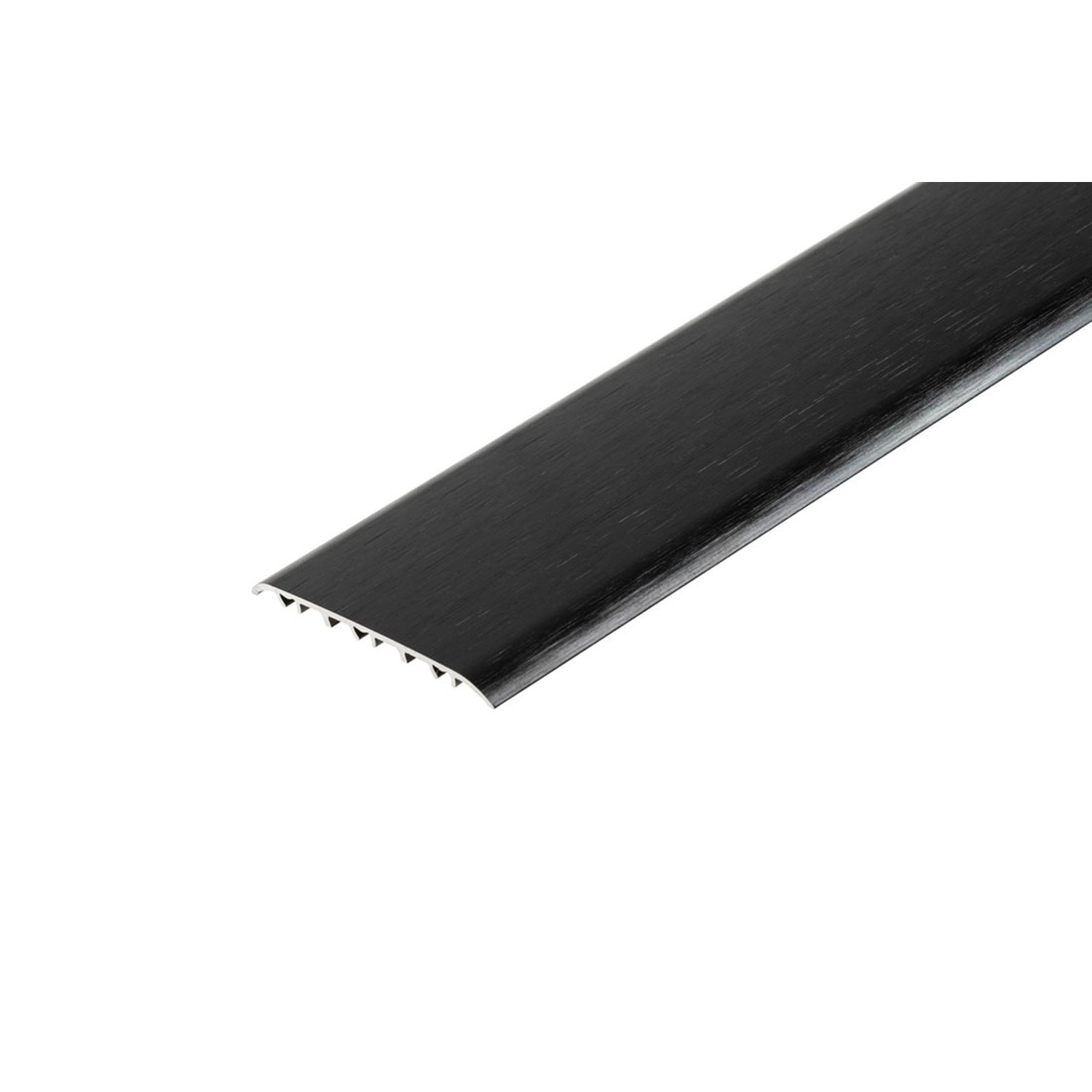 Cezar Profil podłogowy płaski owalny aluminiowy 80 mm x 0,93 m srebrny