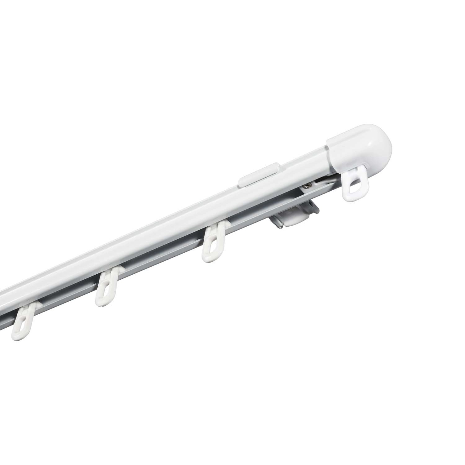 Szyna zewnętrzna aluminiowa pojedyncza 160-300 cm zestaw