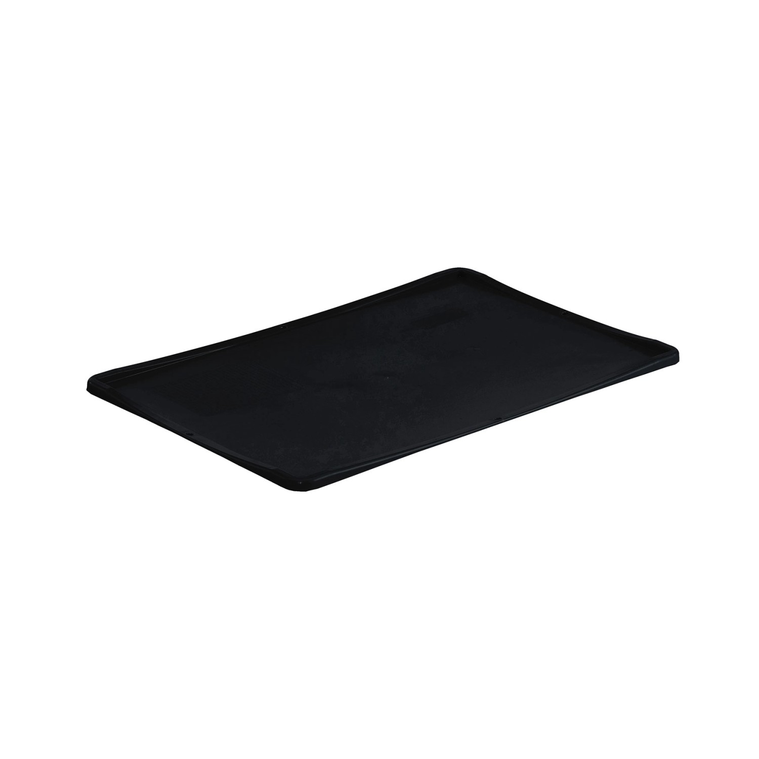 Pokrywa Eurobox 40 x 60 cm czarna 100% recykling