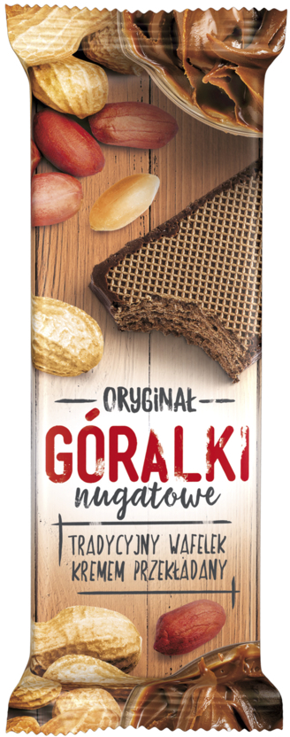 Outlet: WAŻNY DO 2025-06-24 Wafelek Góralki, nugatowy, 45g