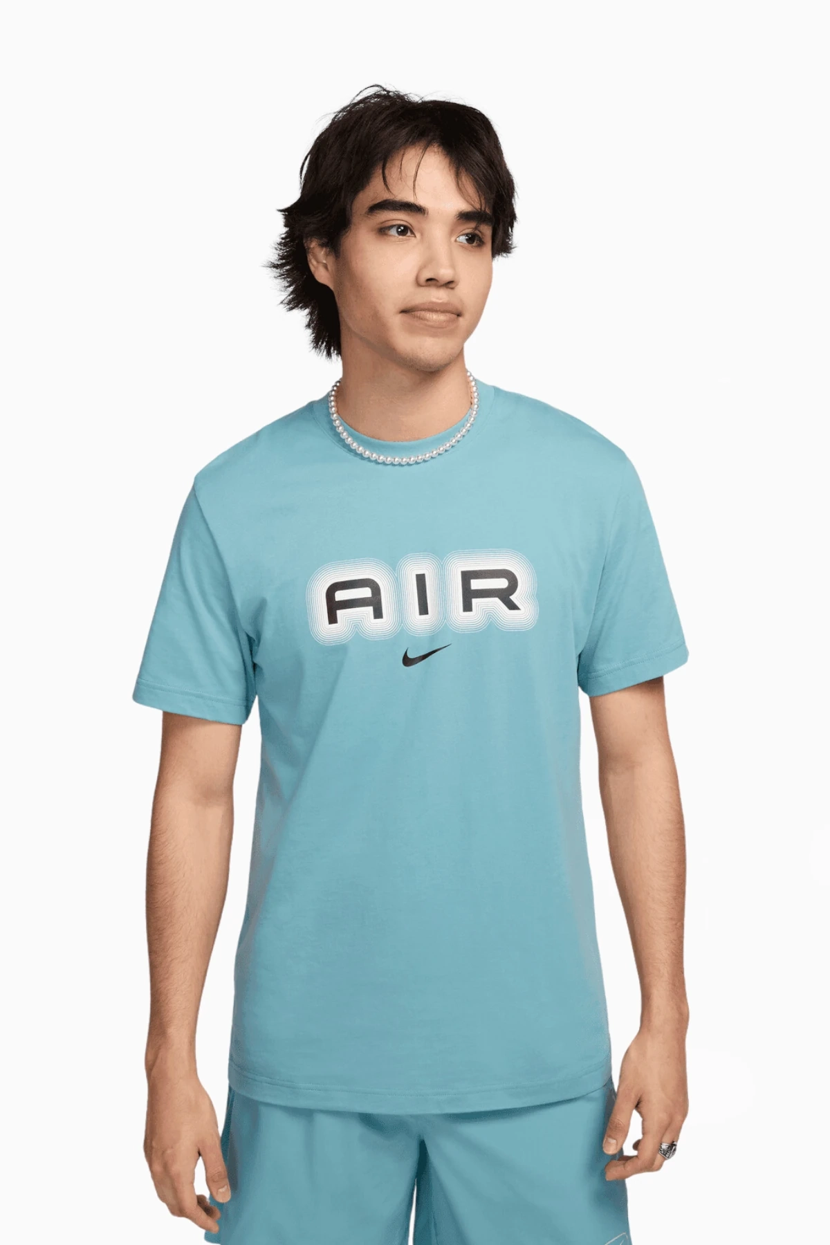 Koszulka Nike Air Graphic - Błękitny