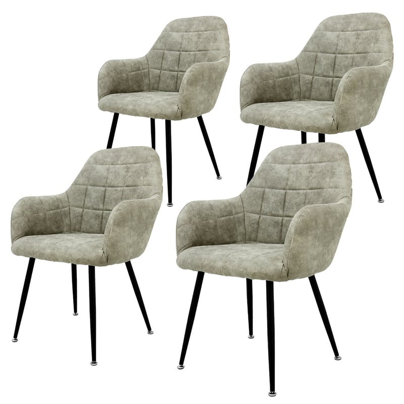 4szt Krzesla do jadalni Krzesla do salonu Design Krzesla do jadalni Mikro Skóra