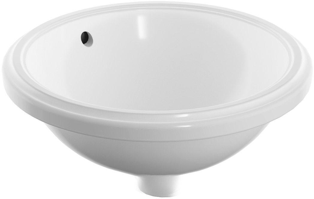 Geberit Variform umywalka 33 cm podblatowa okrągła biała 500.745.01.2