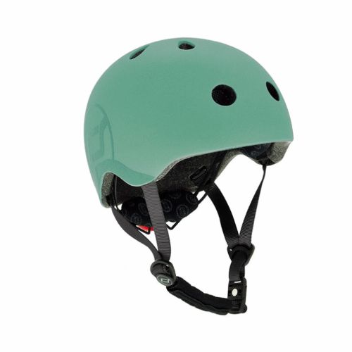 ScootandRide Kask dziecięcy rozmiar S-M-Forest