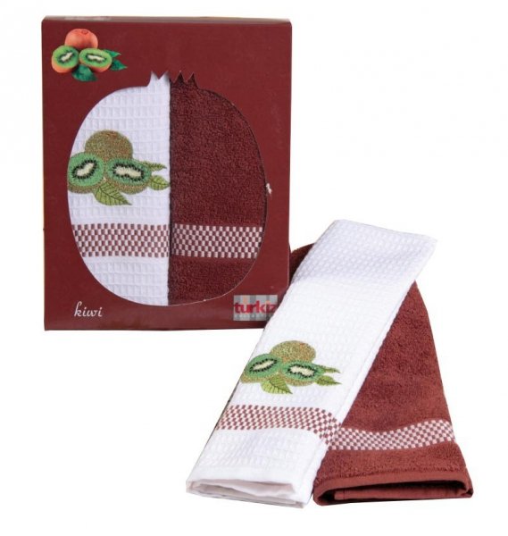 Komplet ręczników kuchennych FRUTTA 2x 50x70 wz. T28015/F