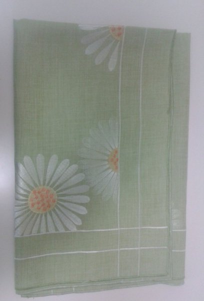 Obrus Haftowany Bruna 9597- G 40x140 cm kolor: zielony