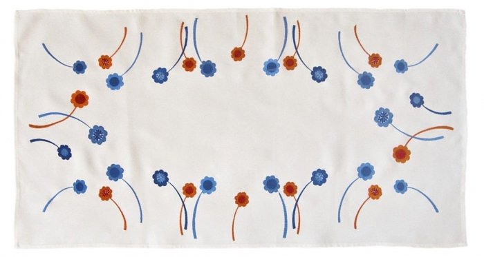 Obrus Haftowany Bruna 1625 55x120 cm