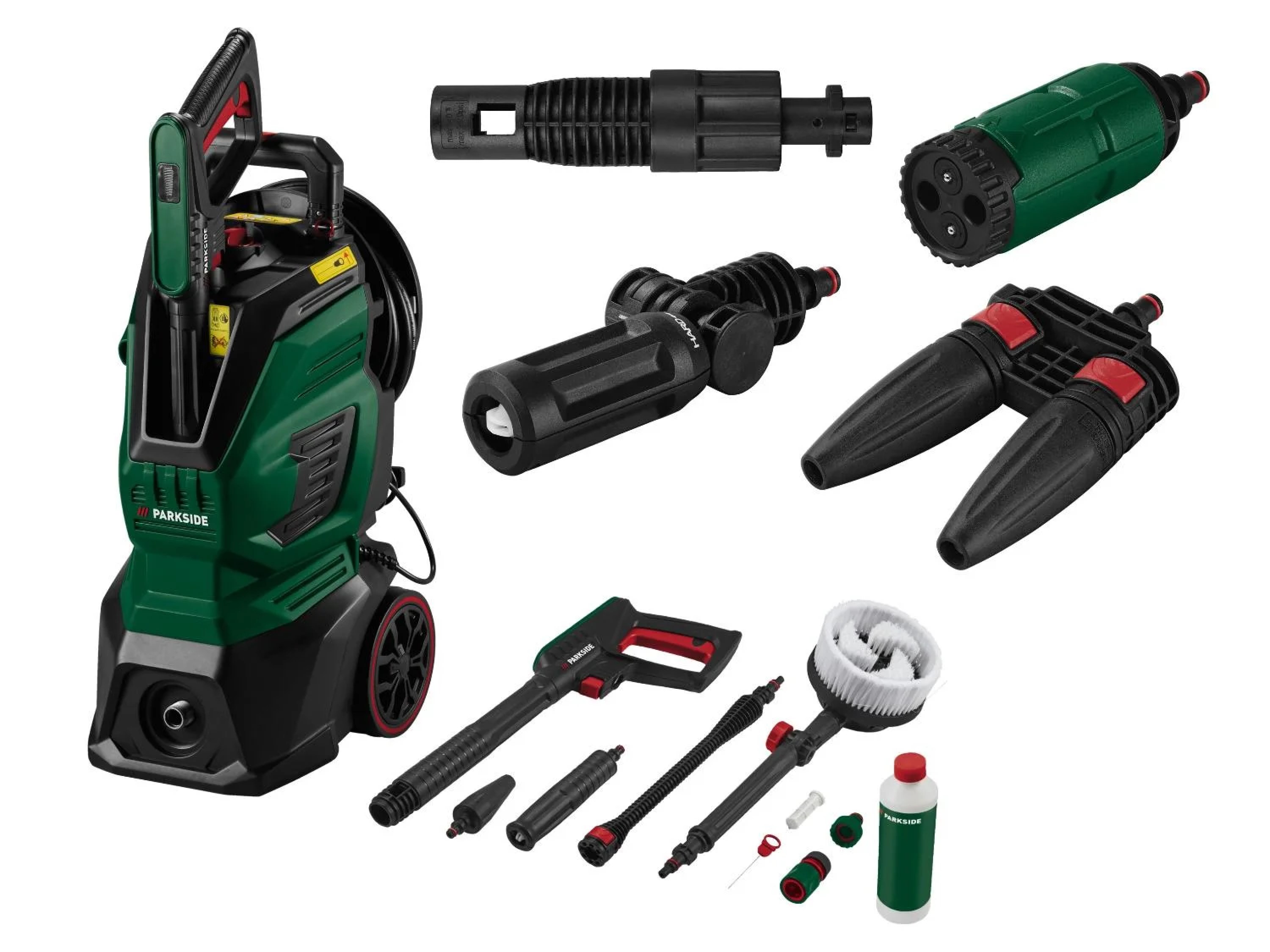 Parkside Zestaw Myjka wysokociśnieniowa 2400 W z zestawem dysz