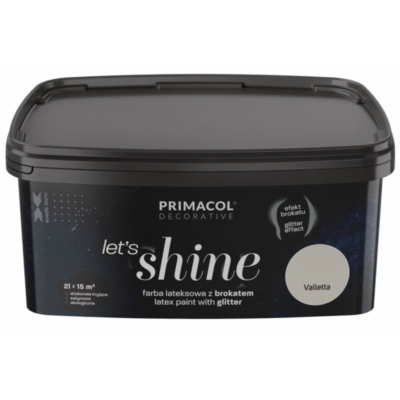 Farba dekoracyjna Primacol Let's Shine Valletta 2 l