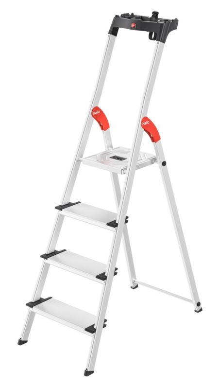 Drabina aluminiowa 4 stopniowa HAILO L80 ComfortLine 1 szt.