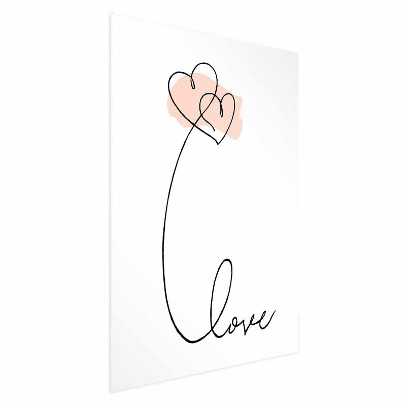 Plakat Artgeist Połączeni w chmurach 21x30 cm bez ramy 1 szt