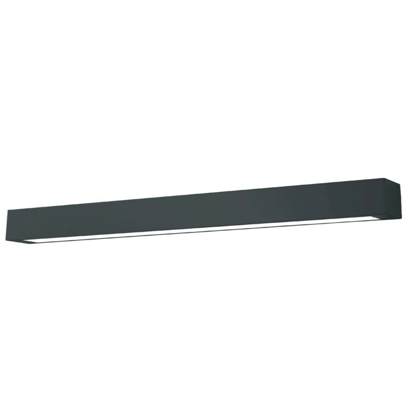Lampa sufitowa Light Prestige Ibros duża czarna IP44 LED CCT 1 szt.