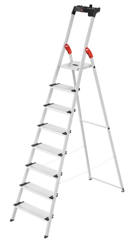 Drabina aluminiowa 8 stopniowa HAILO L80 ComfortLine 1 szt.
