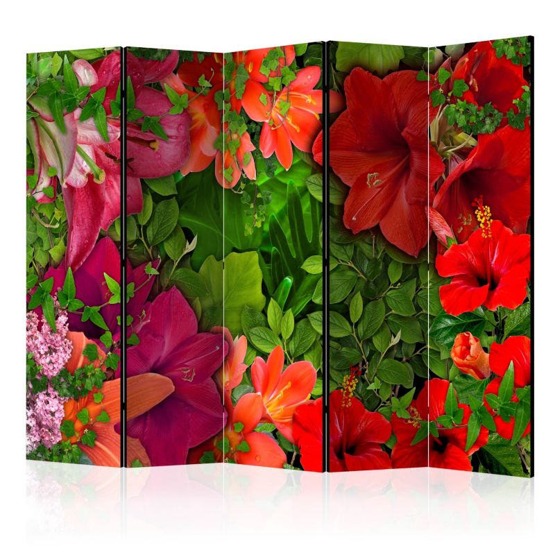 Parawan akustyczny Artgeist Kwiaty 225x172 cm Kwiaty 1 szt