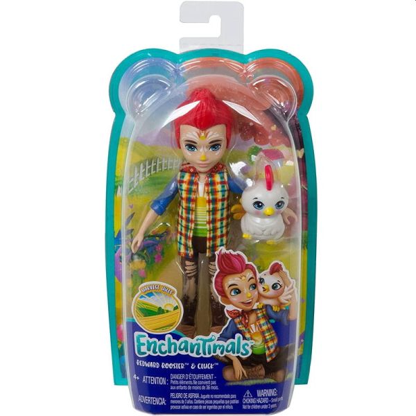 Lalka Enchantimals Redward Rooster+ Kogut