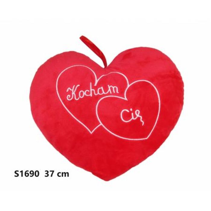 SERCE 'KOCHAM CIE' 37 CM 166043 W