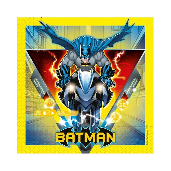 Serwetki papierowe "Batman Rogue Rage", rozm. 33 x 33 cm, 20 sztuk