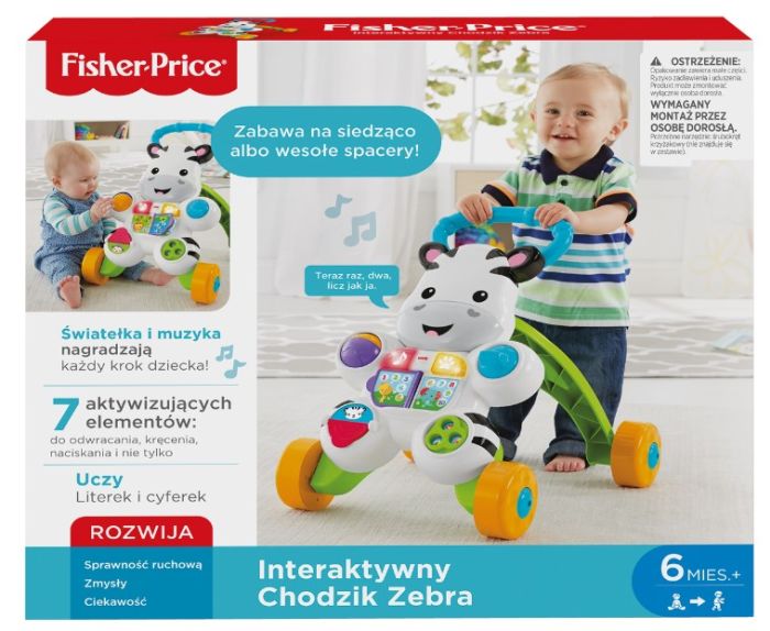 Pchacz Zebra Fisher Price