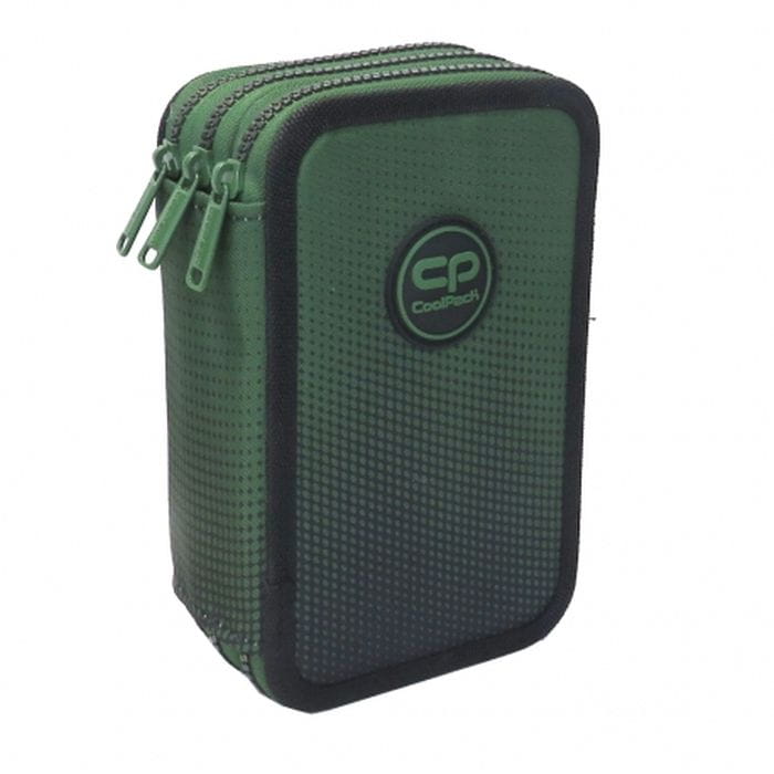 Coolpack Piórnik potrójny Jumper 3 z wyposażeniem Gradient Grass