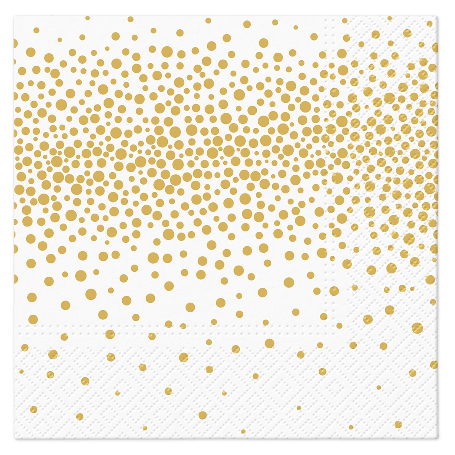 Serwetki CONFETTI GOLD