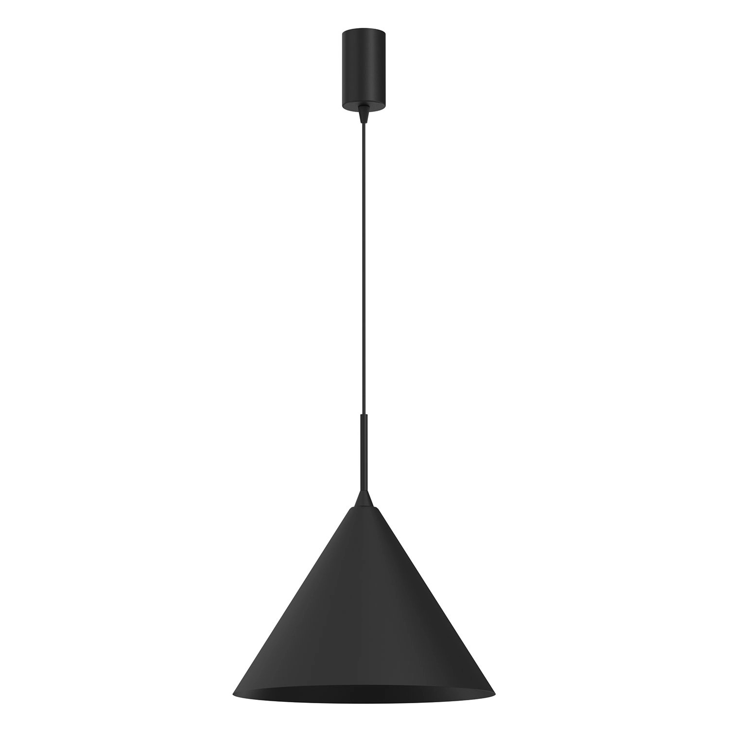 MiLAGRO Lampa wisząca Capital 1x11W LED Gx53 śr. 32 cm czarna