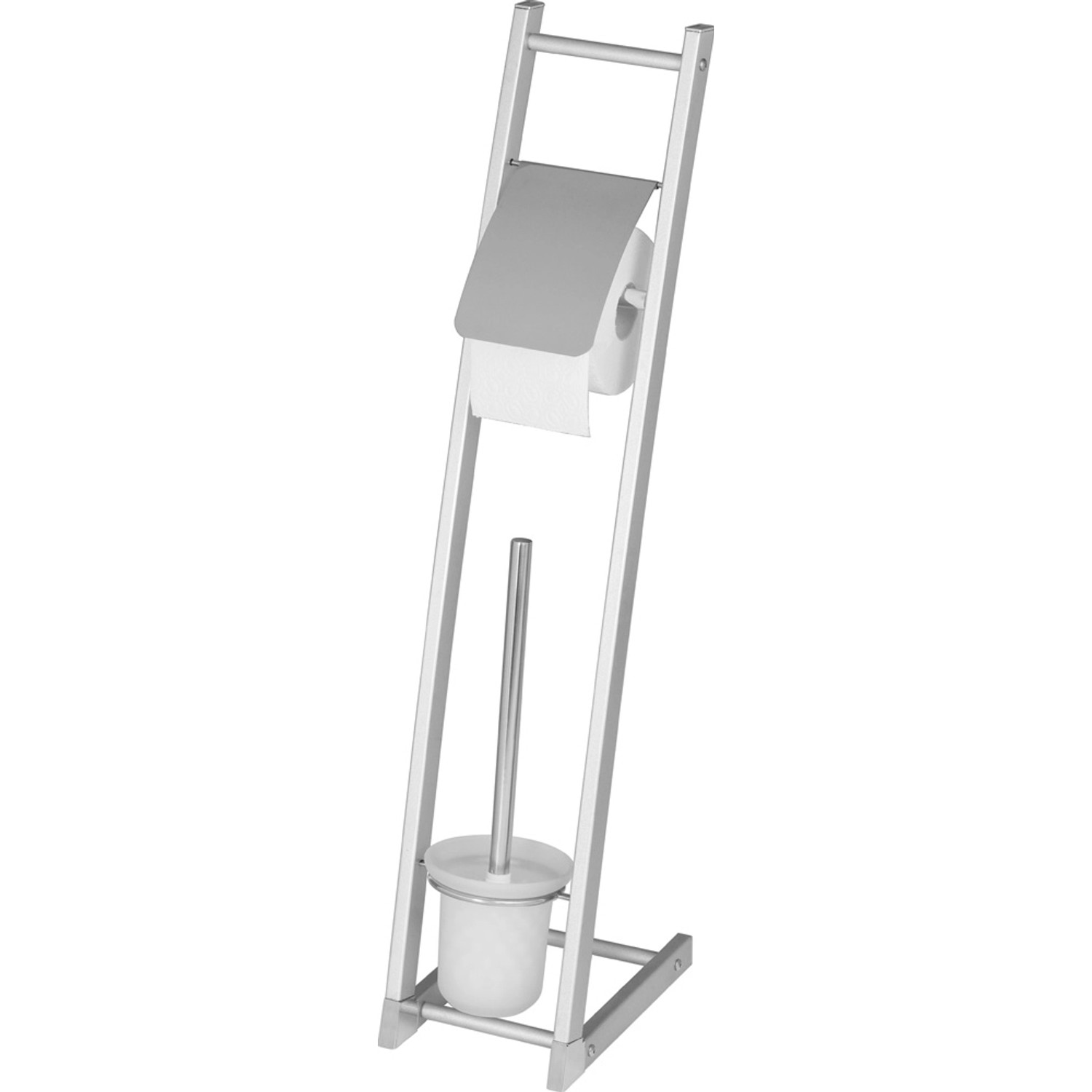 BALIV Stojak na papier i szczotkę WC chrom