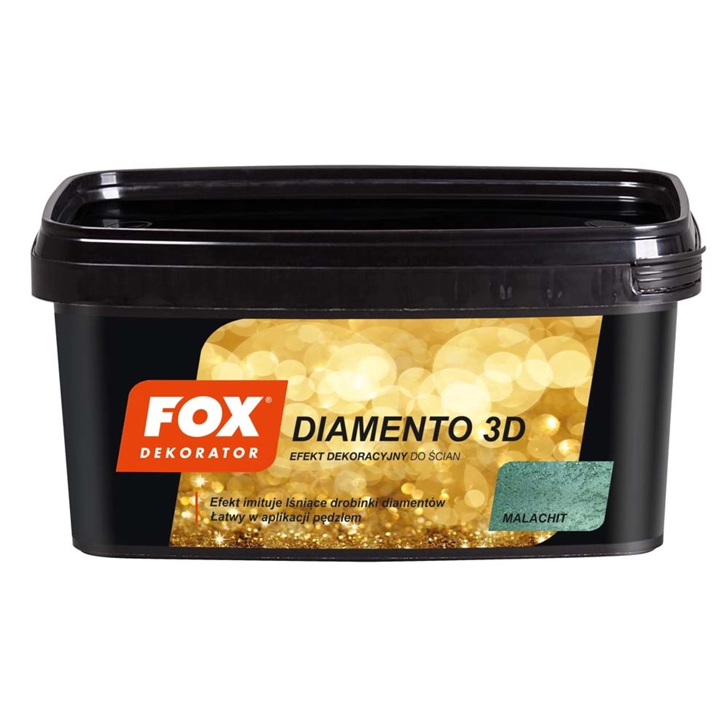 Farba dekoracyjna Diamento 3D malahit 1l