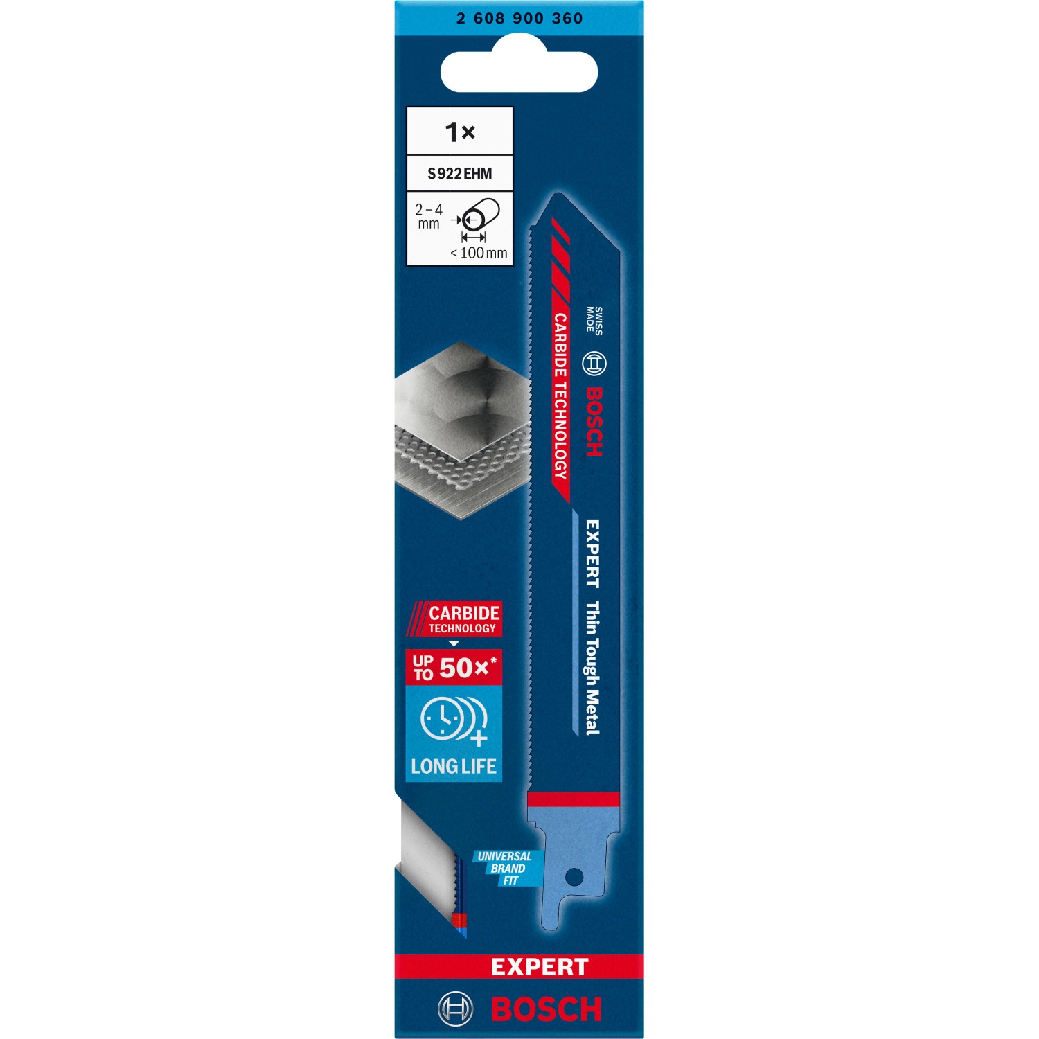 Bosch Brzeszczot do pił szablastych S922EHM 1 szt.