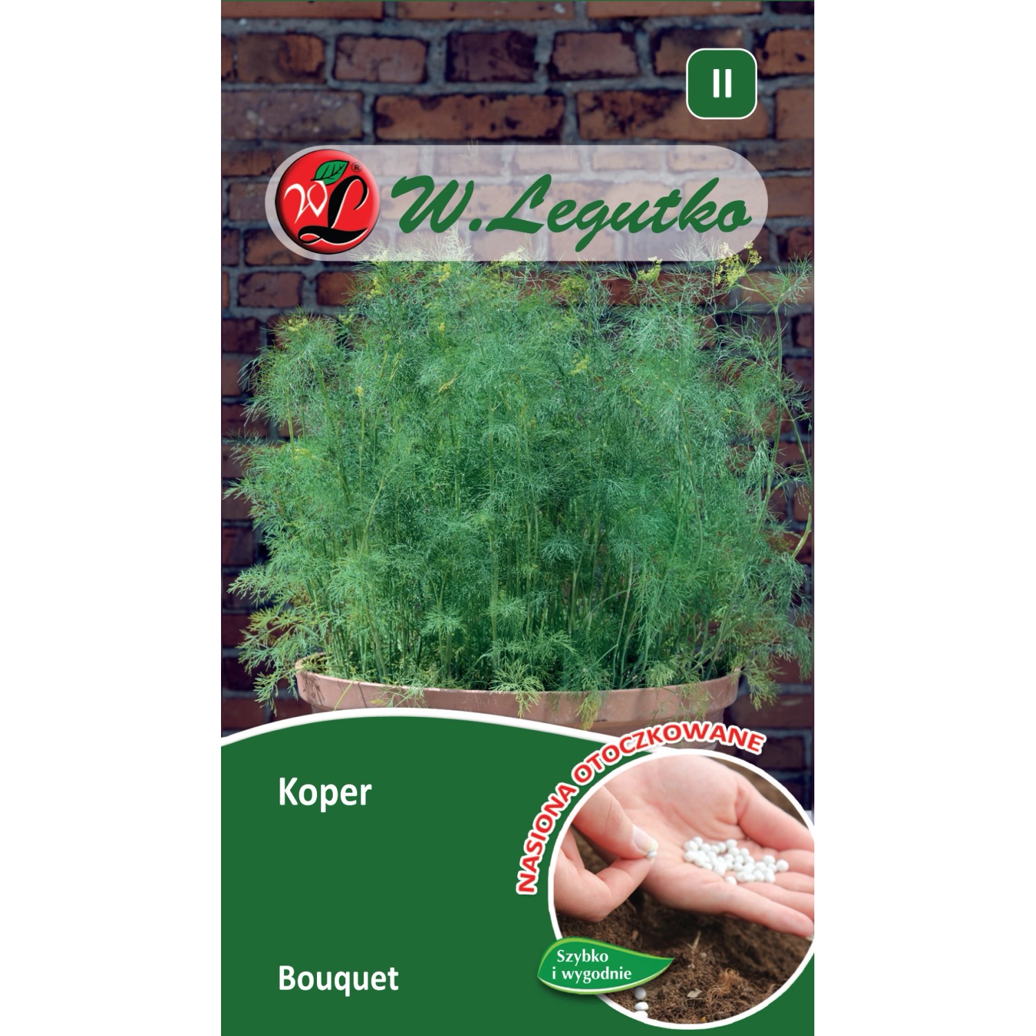 Koper ogrodowy Bouquet otoczkowany